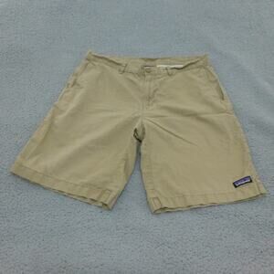 Patagonia Shorts Mens 34 Beige All Wear Hemp Shorts Lightweight Camp Outdoor
